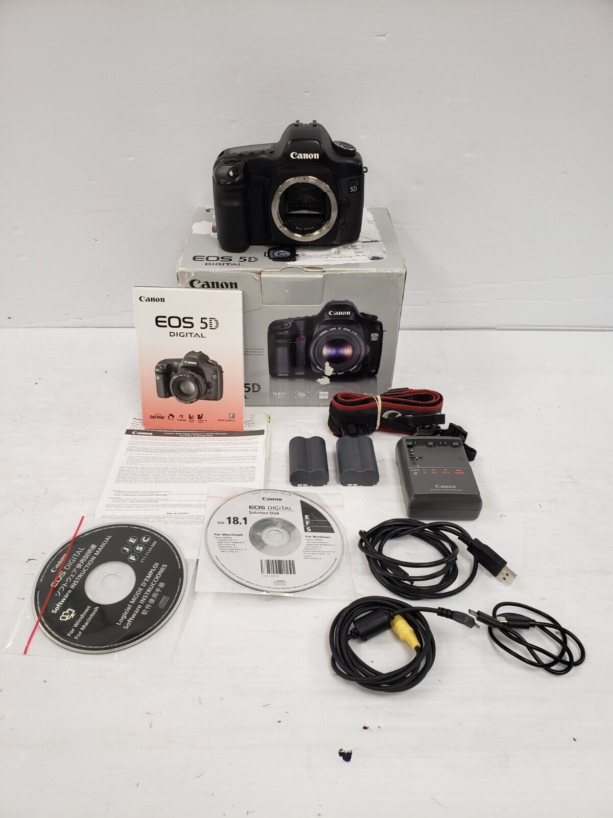 62712-1) Canon DS126091 DSLR Camera – Product Deliveries