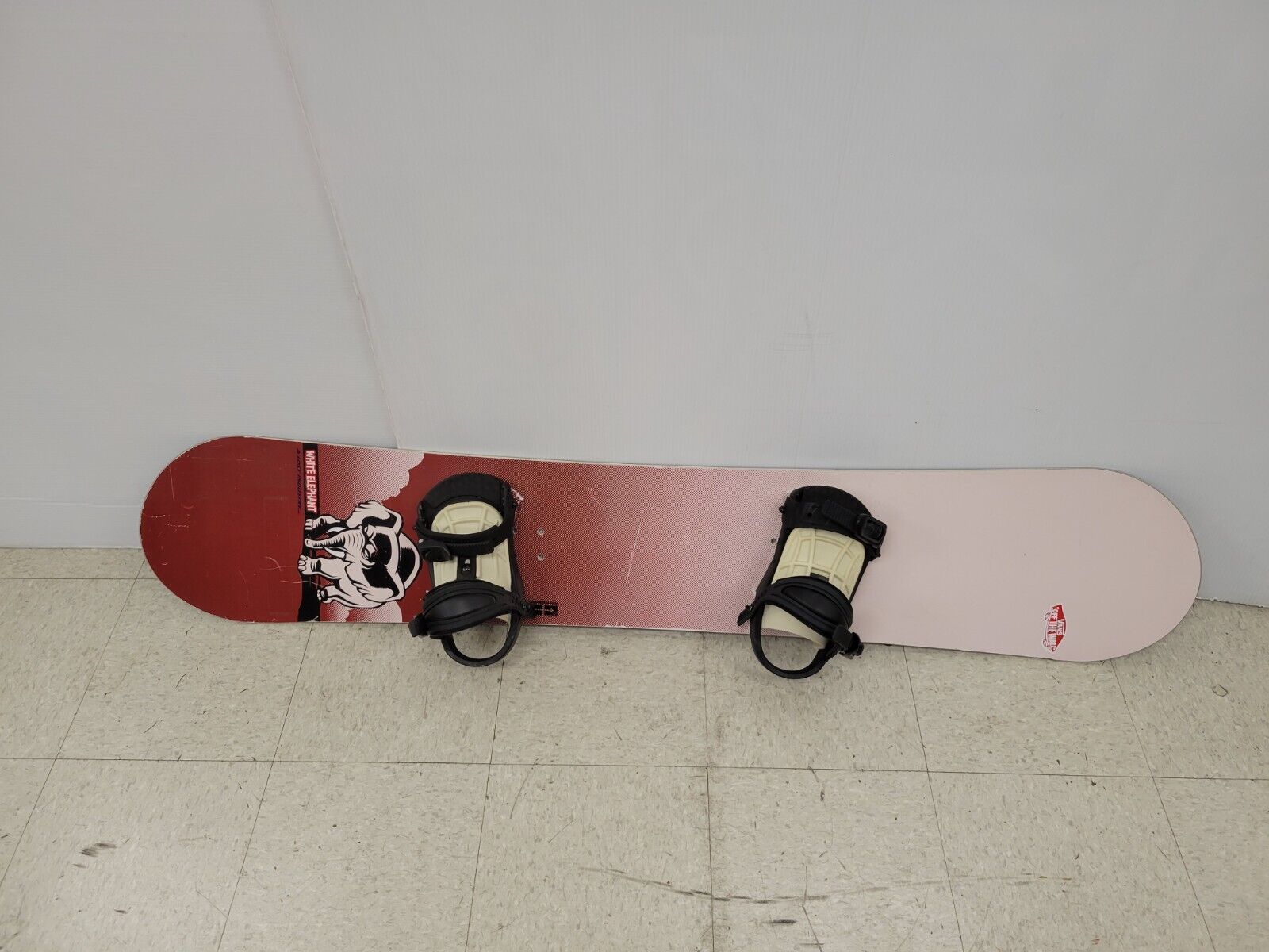 burton elephant snowboard 57588-2) White Elephant Snow Board-115cm – Product Deliveries
