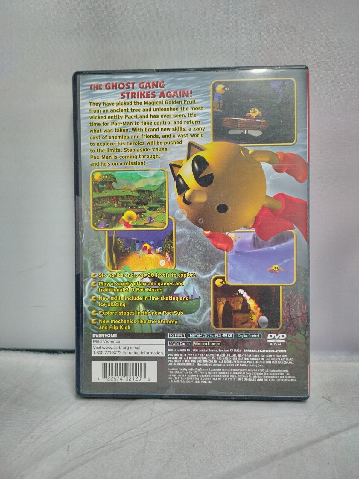 (LUP) Pac-Man World 2 (Sony PlayStation 2, 2002)