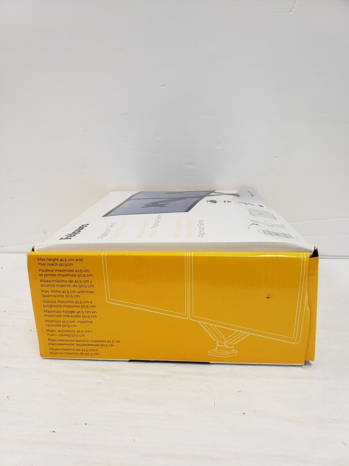 (64508-1) Fellowes 8042501 Dual Monitor Mount