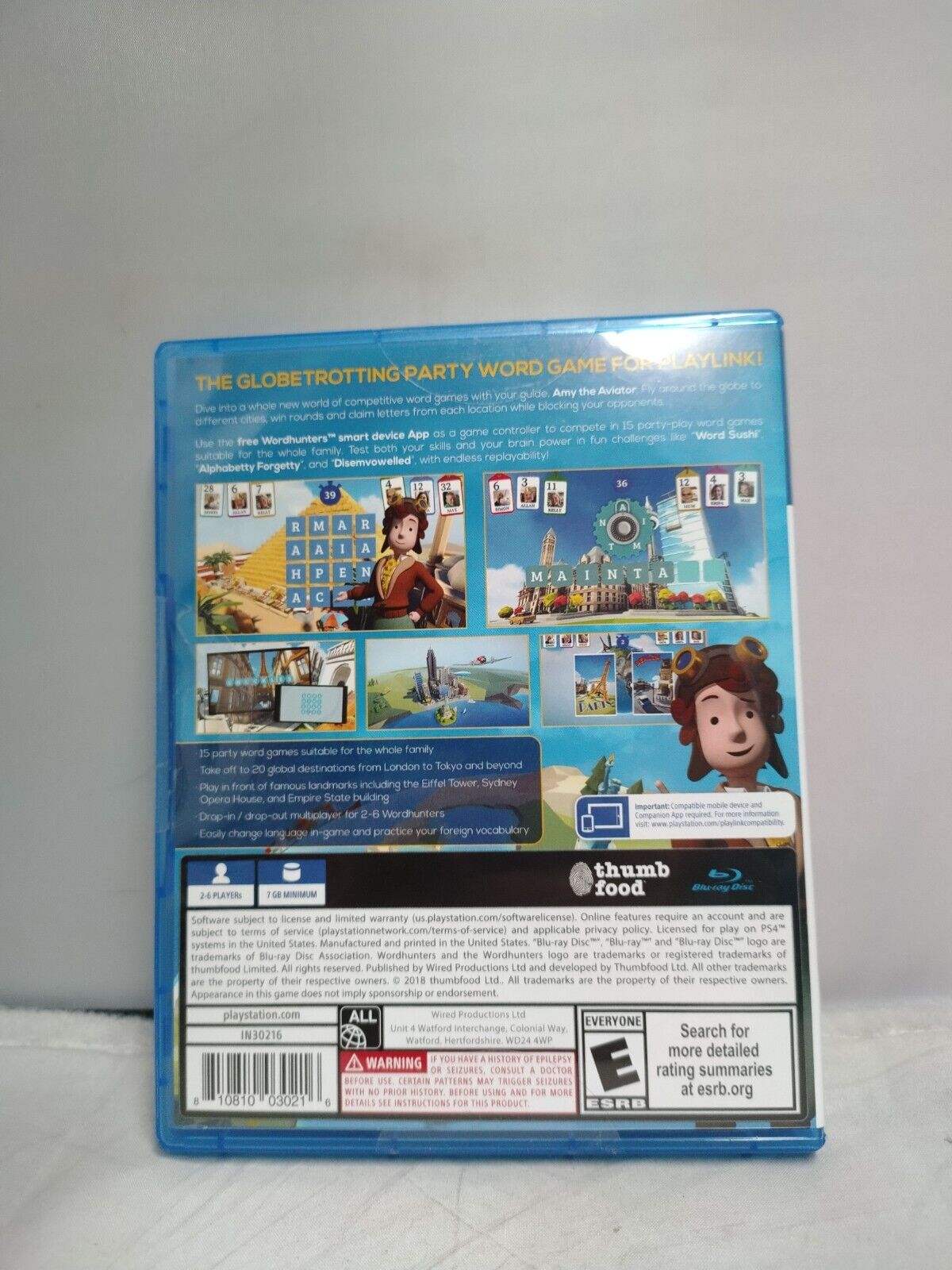 (LUP) Wordhunters (Sony PlayStation 4 PS4)