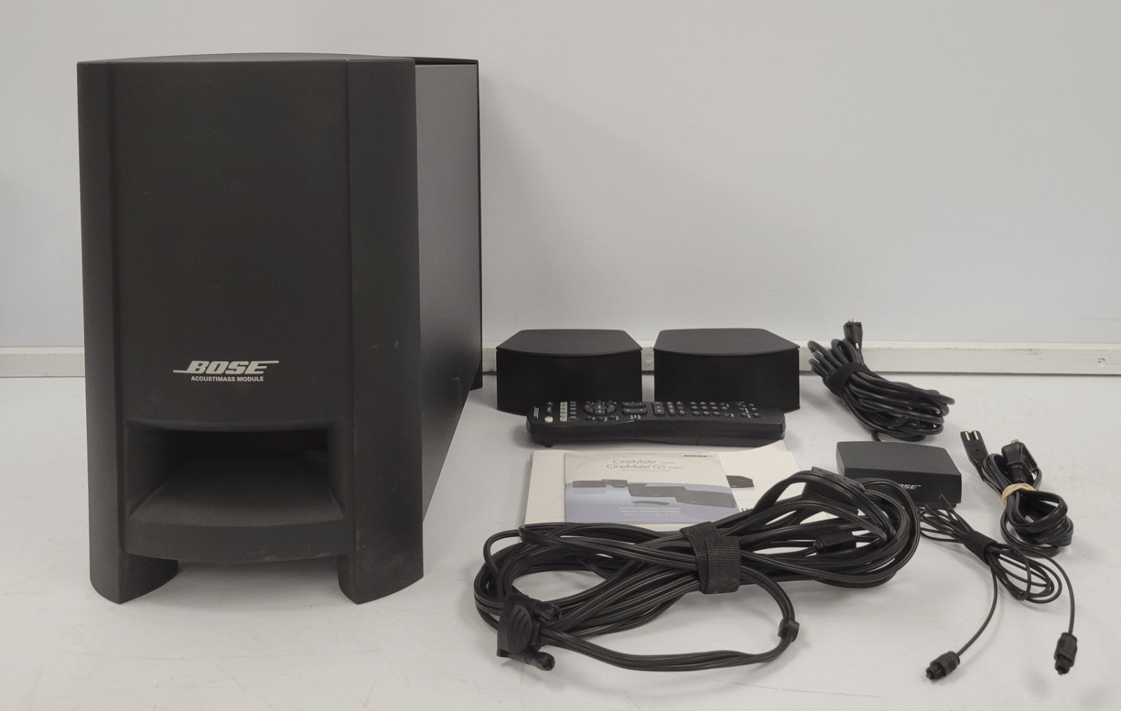75270-1) Bose Cinemate GS Series 2 Home Theater – Product Deliveries