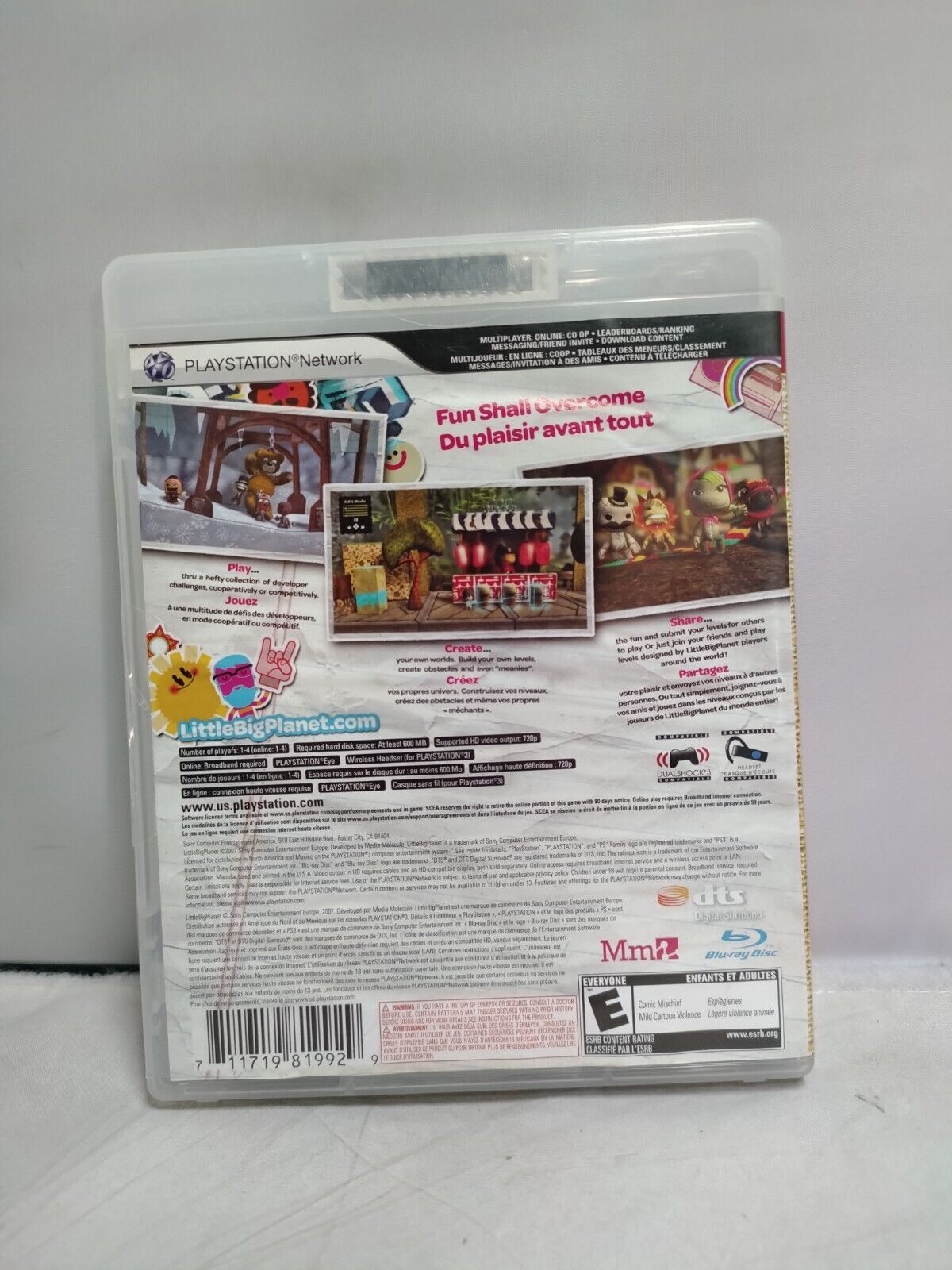 (LUP) LittleBigPlanet (Sony PlayStation 3, 2008)