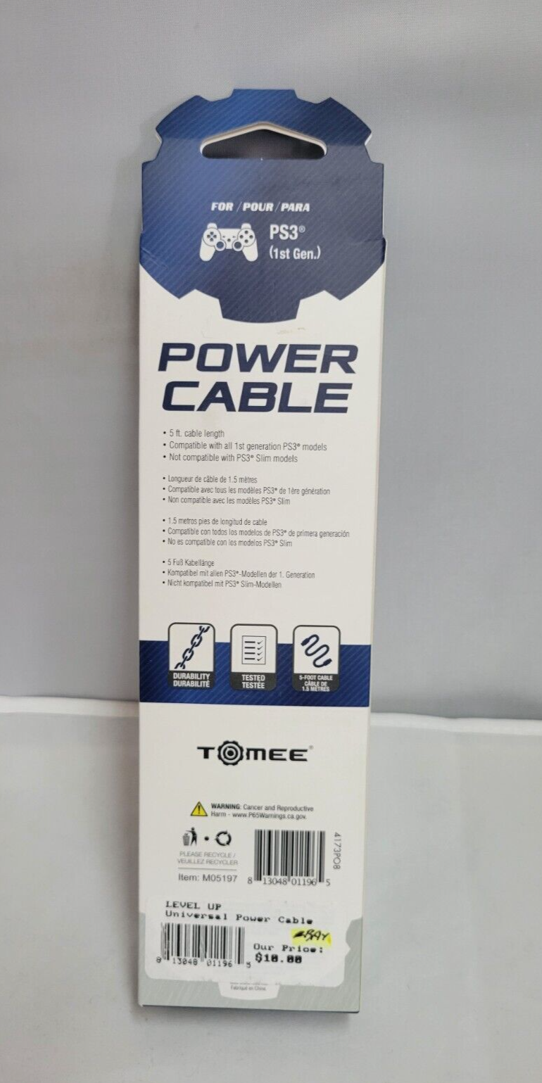 (LUP) PS3 Power Cable