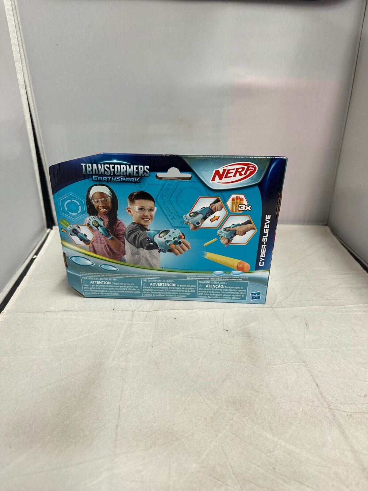 (LUP) Transformateurs : EarthSpark Cyber-Sleeve Battle Blaster :