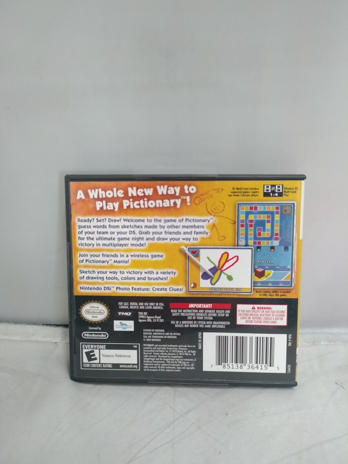 (LUP) Pictionary DS - Nintendo DS