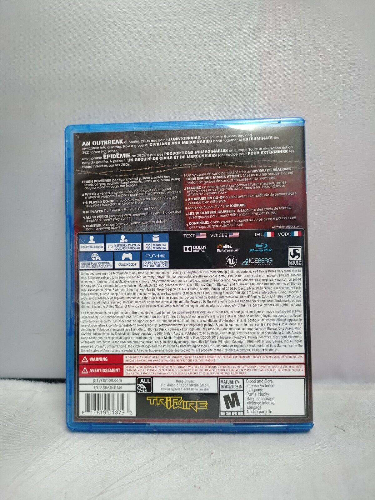 (LUP) Killing Floor 2 (PS4 / PlayStation 4)