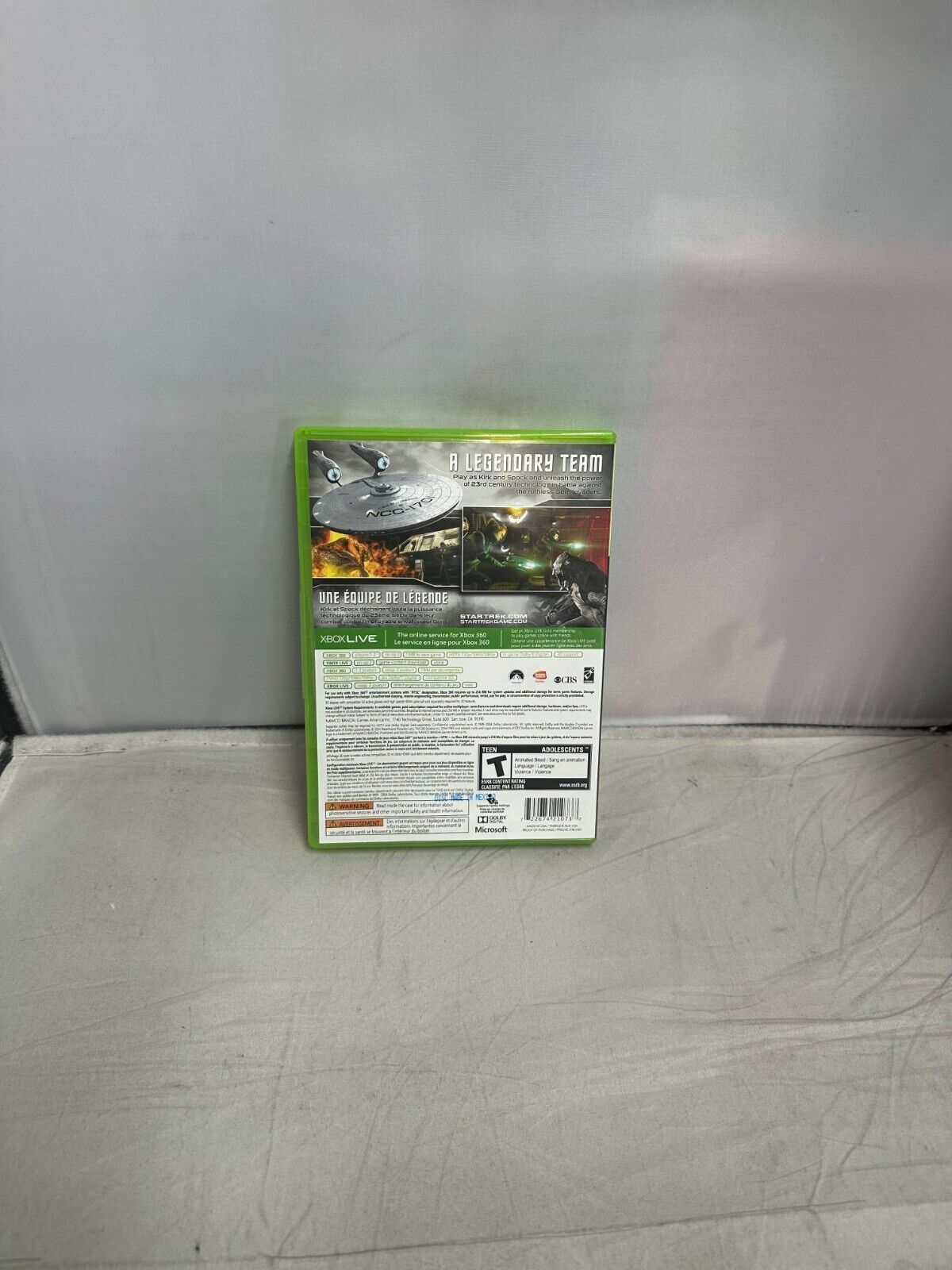 (LUP) Star Trek (Microsoft Xbox 360, 2013)