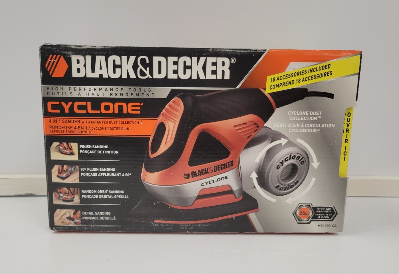 (68746-2) Black & Decker MS-1000-CA Sander