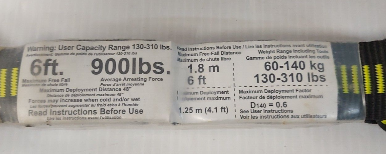 (N83243-1) Delta Plus AN503180JJ Fall Tether