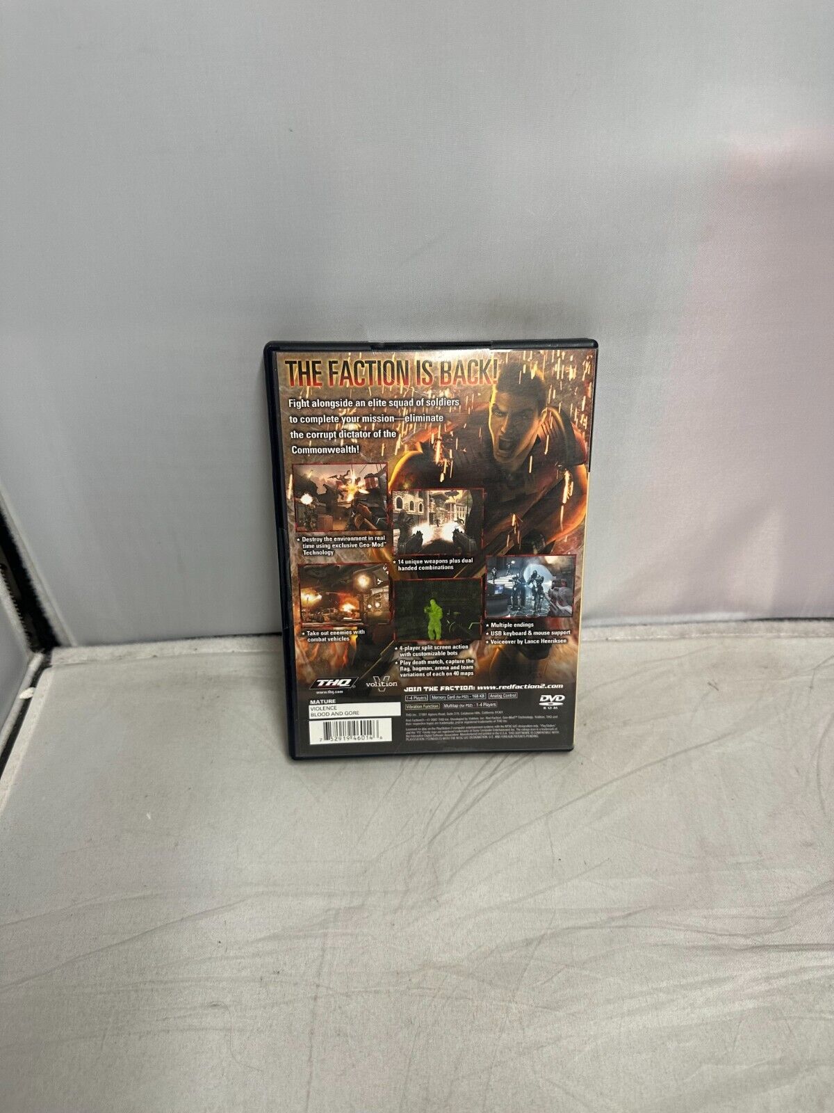 (LUP) Red Faction II (Sony PlayStation 2, 2002)