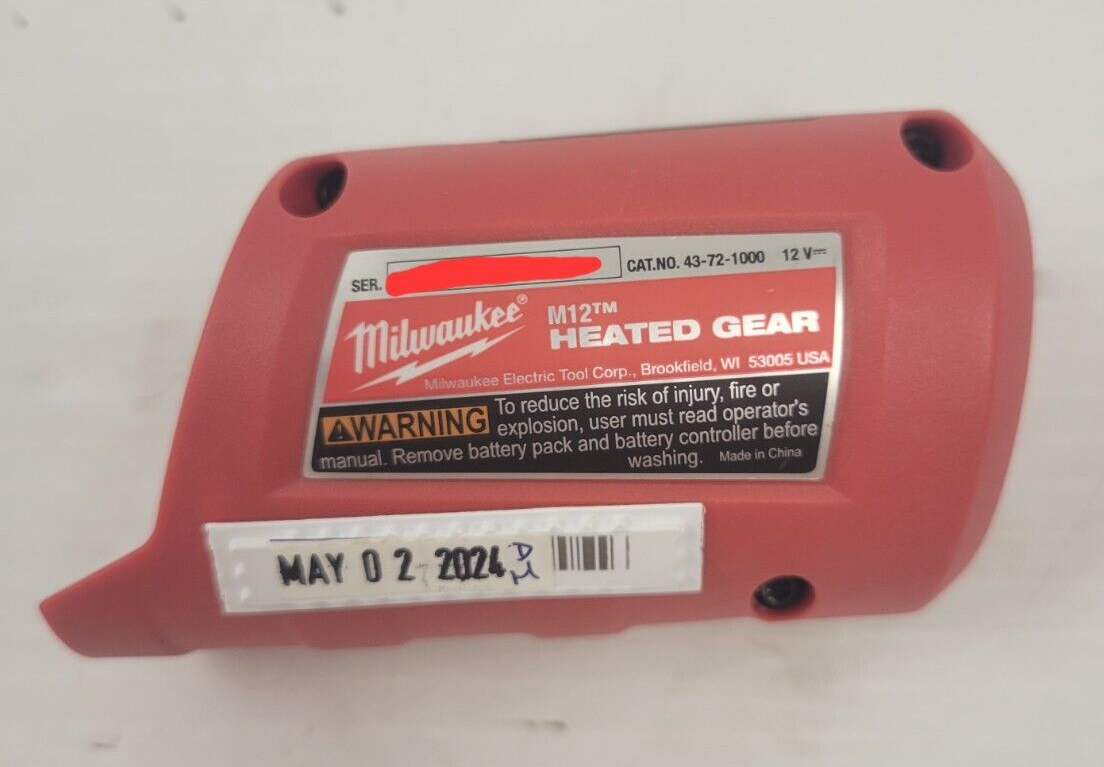 (58366-3) Milwaukee 43-72-1000 Battery Adapter