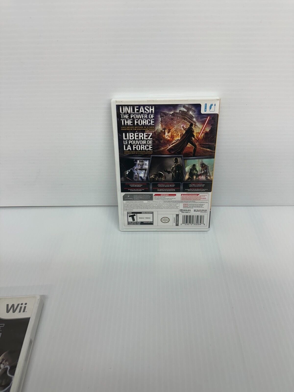 (LUP) Star Wars: The Force Unleashed (Nintendo Wii, 2008)
