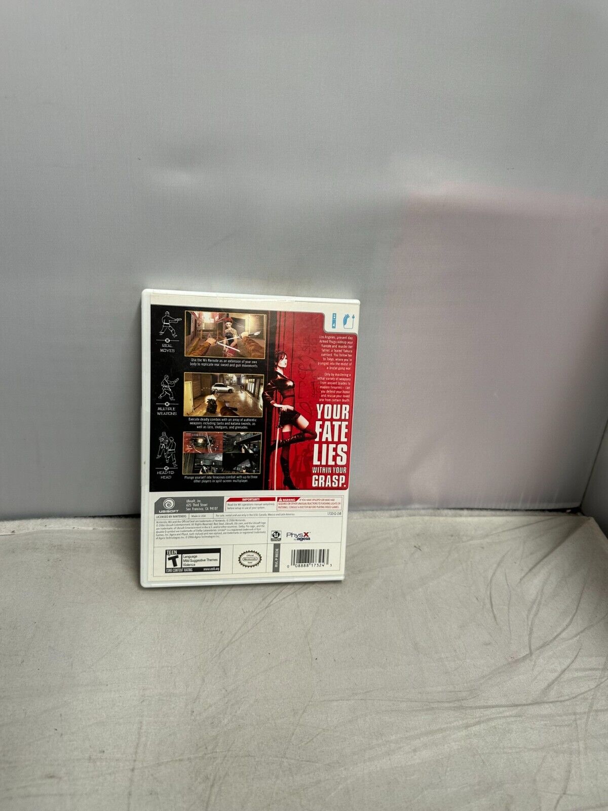 (LUP) Red Steel (Nintendo Wii, 2006)