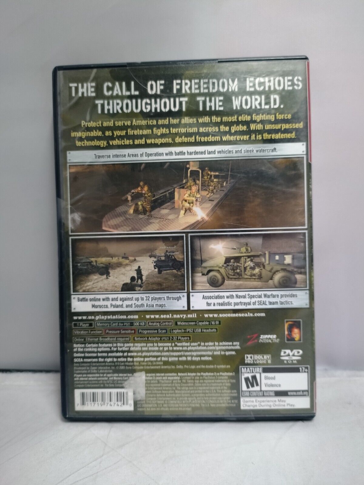 (LUP)SOCOM 3 : US Navy SEAL (Sony PlayStation 2, 2005)