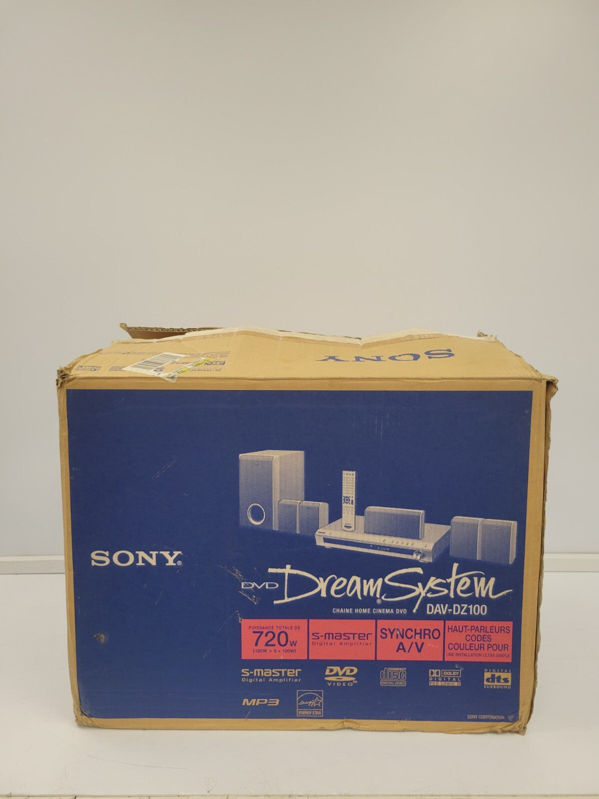 78166-1) Sony DAV-DZ160 Home Theater – Product Deliveries