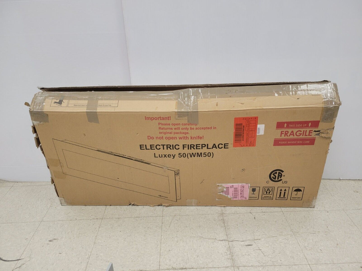 (65544-1) Luxey WM50 Electric Fireplace