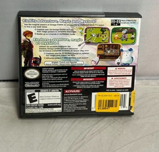 (LUP) Elebits: The Adventures of Kai and Zero (Nintendo DS, 2009)