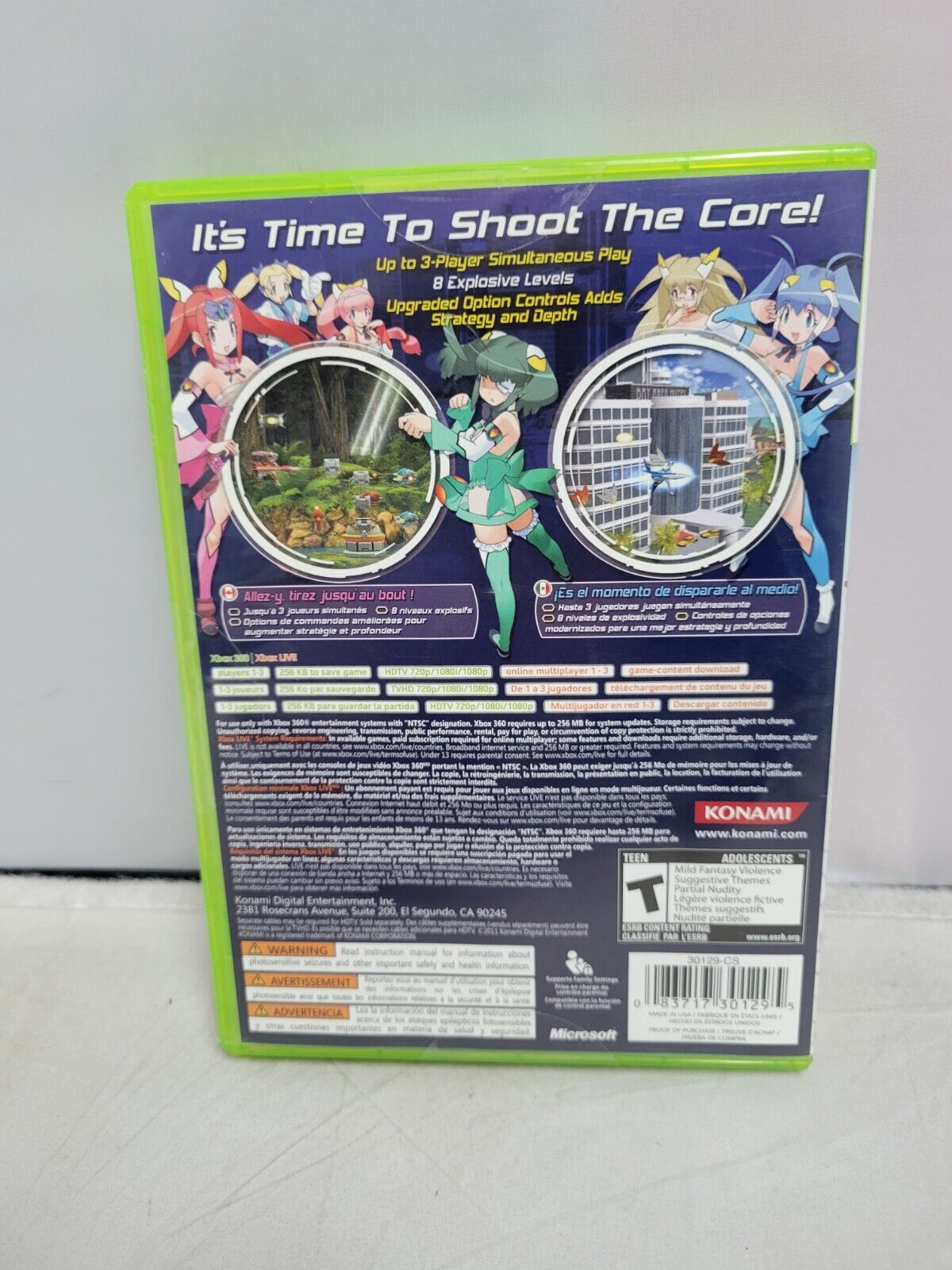 (LUP) Otomedius Excellent (Microsoft Xbox 360, 2011)