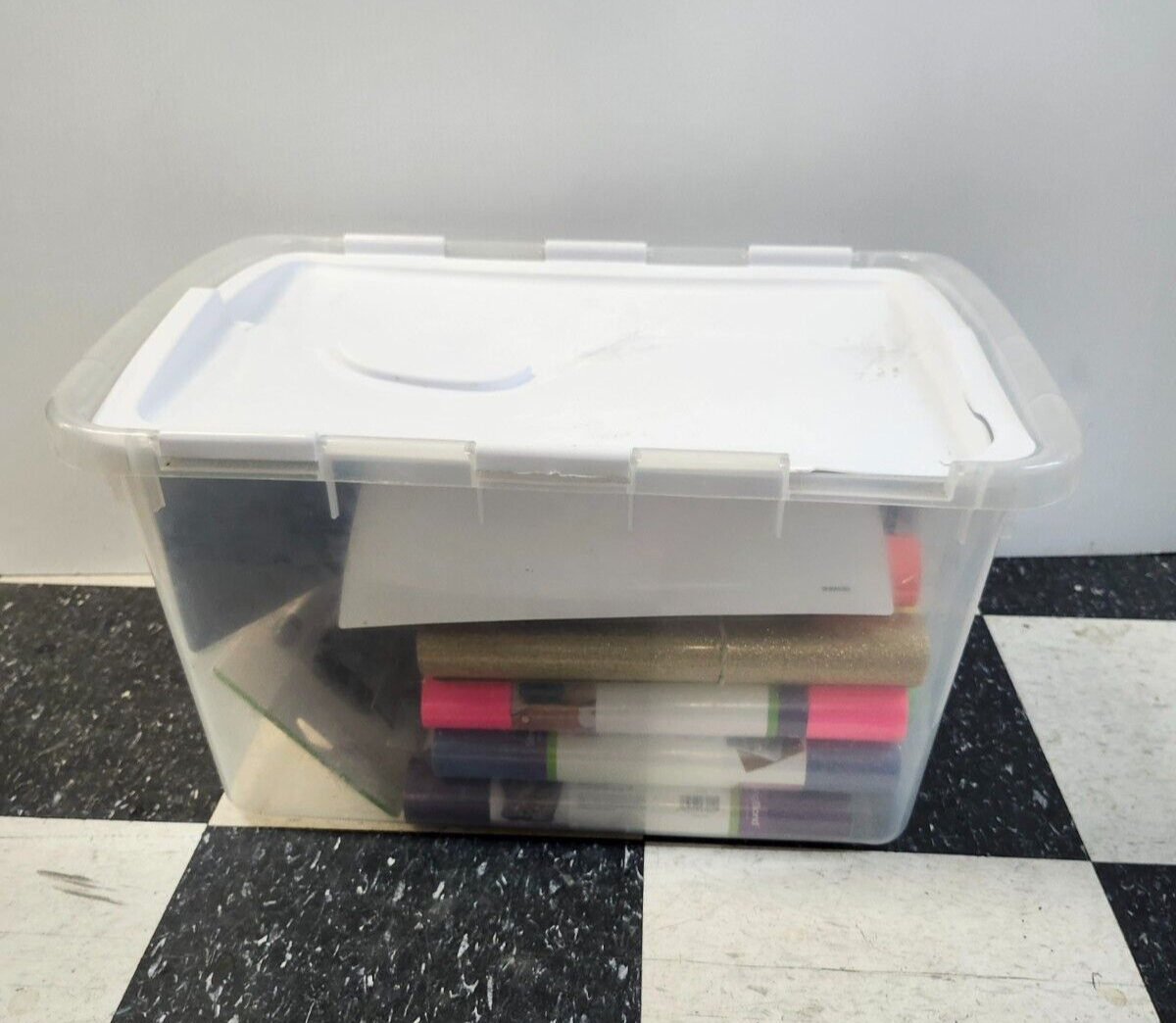 (N86466-1) Bin Full Of Cricut Accessories