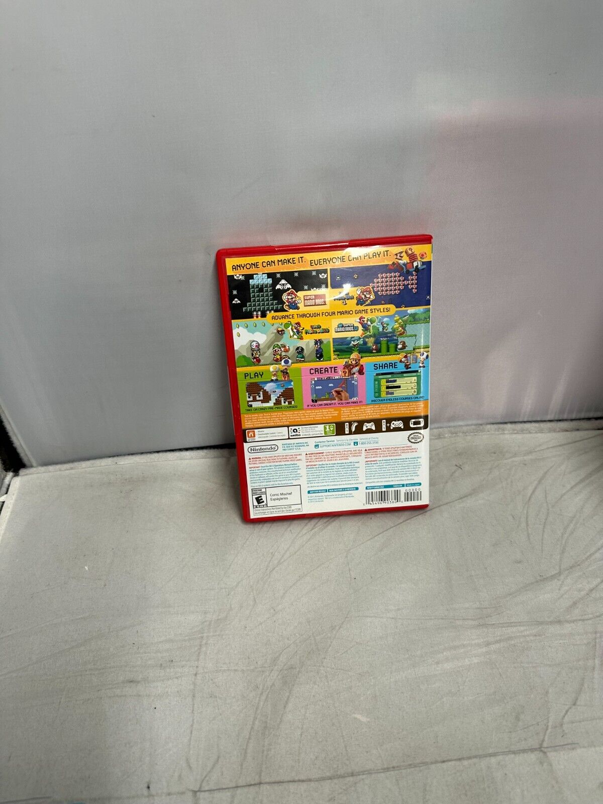 (LUP) Super Mario Maker (Nintendo Wii)