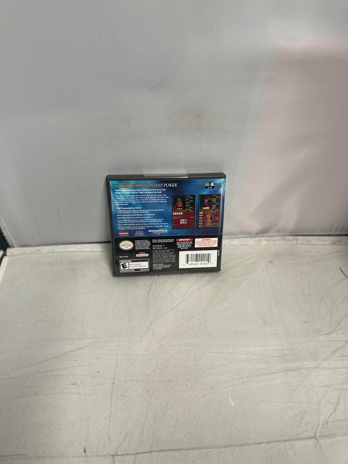 (LUP) World Championship Poker: Deluxe Series (Nintendo DS, 2005) -