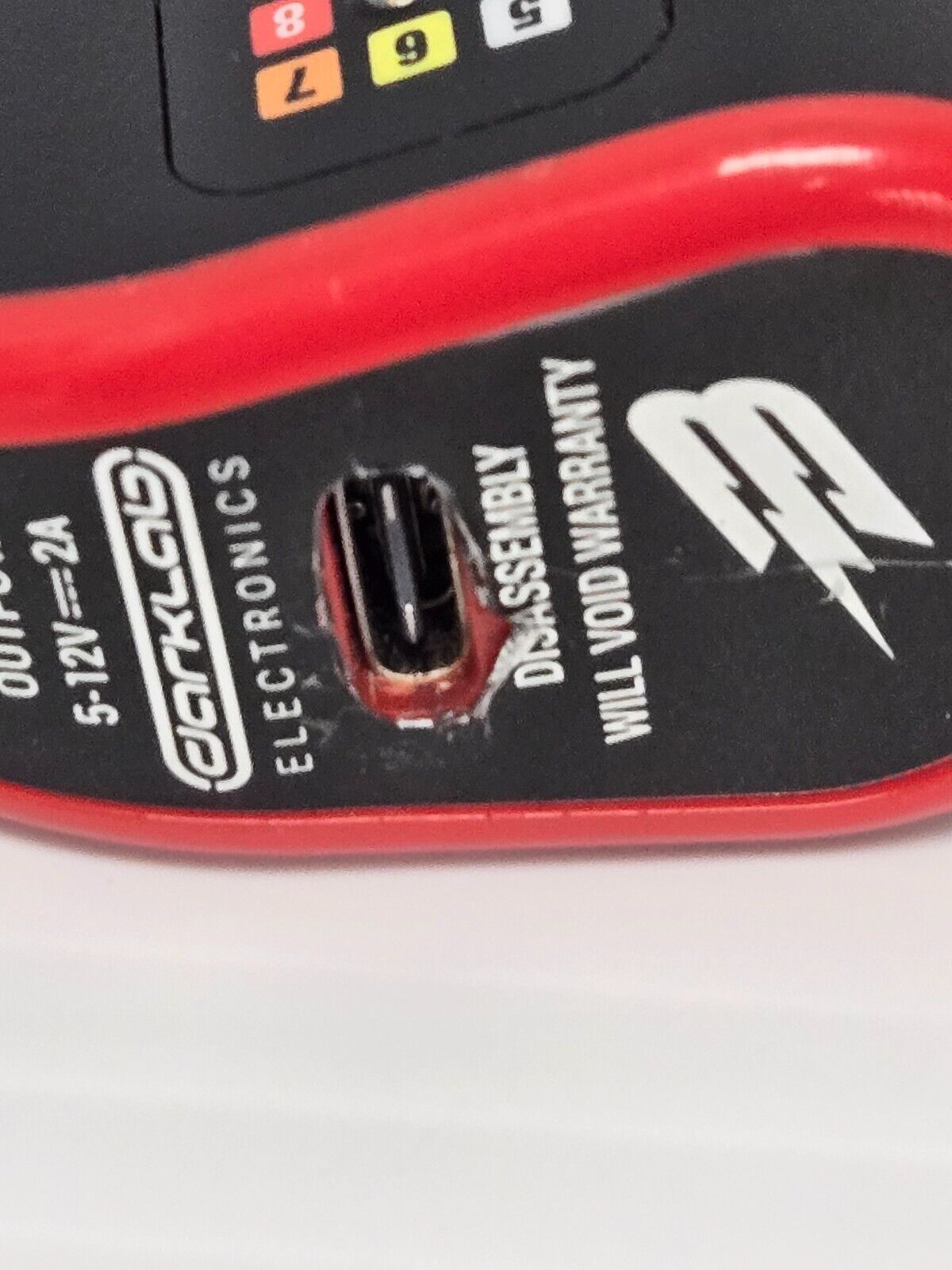 (N85912-1) Dark Lab Lighting Bolt