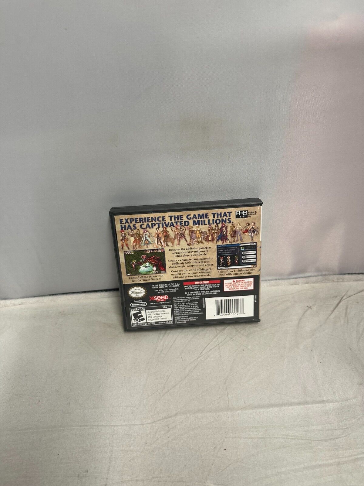 (LUP) Ragnarok DS (Nintendo DS, 2010) -