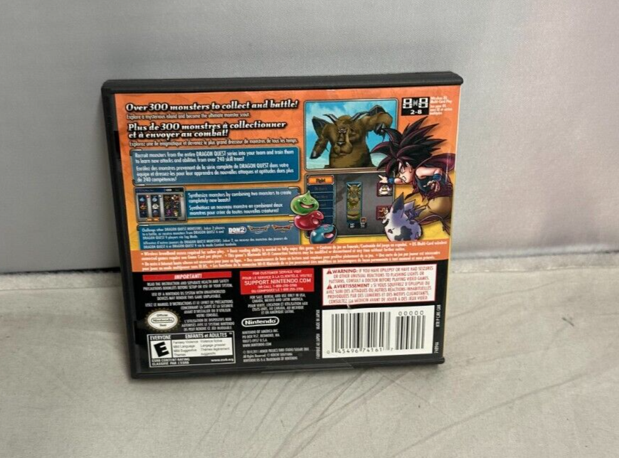 (LUP) dragon quest monsters joker 2 nintendo DS (CIB)