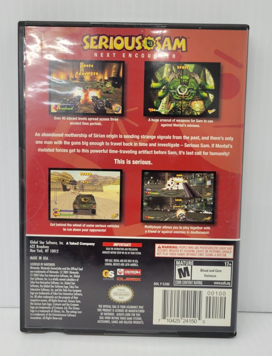 (LUP) Serious Sam: The Next Encounter (Nintendo GameCube, 2004)