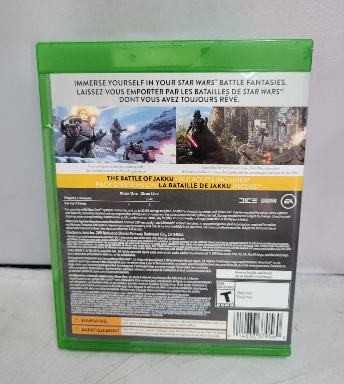 (LUP) Star Wars Battlefront (Xbox One) - Microsoft -