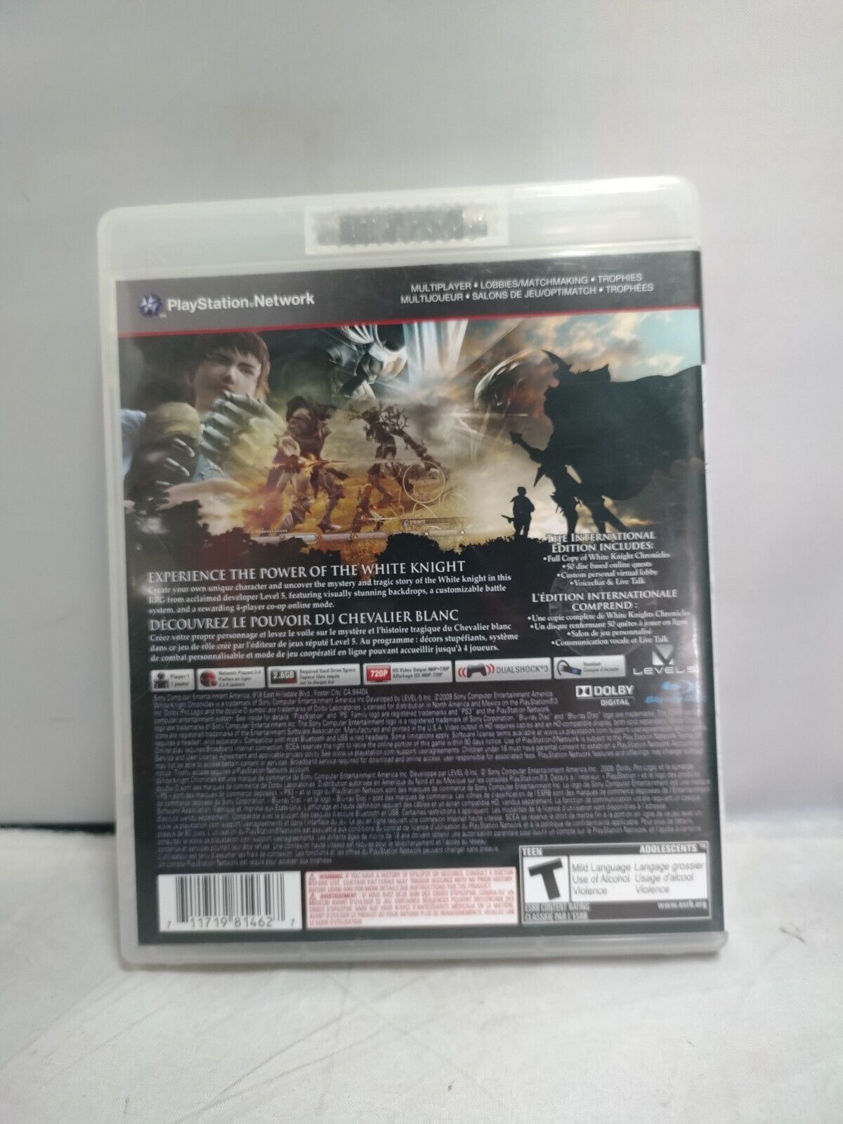 (LUP) White Knight Chronicles (PlayStation 3)