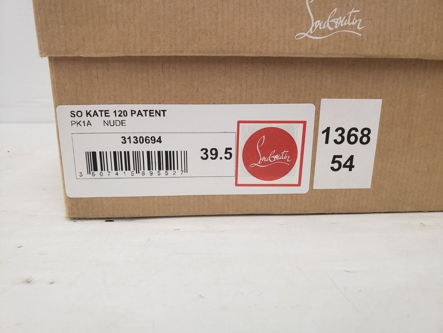 (61545-1) Christian LouBoutin SO KATE 120 High Heels - Size 9