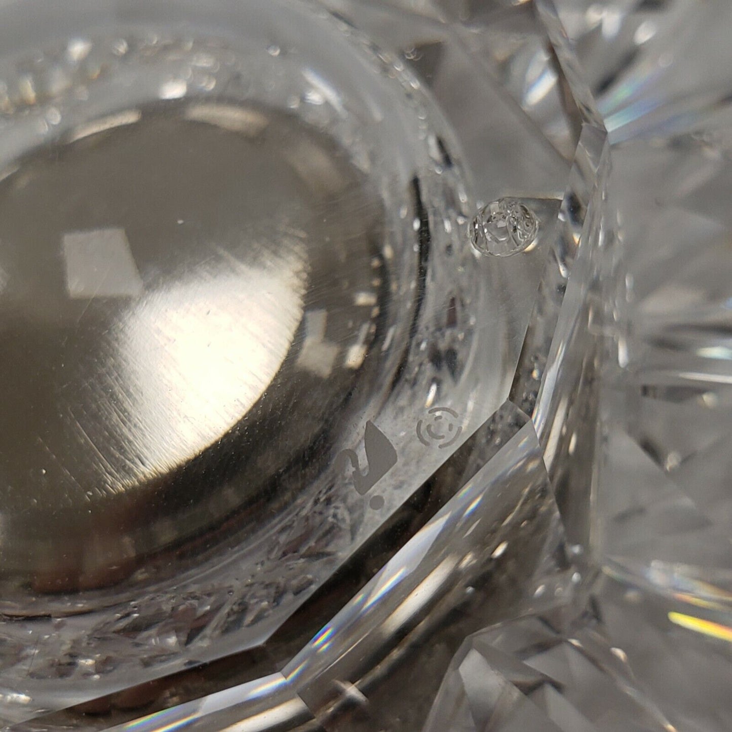 (14274-1) Bougeoir en cristal Swarovski sans nom