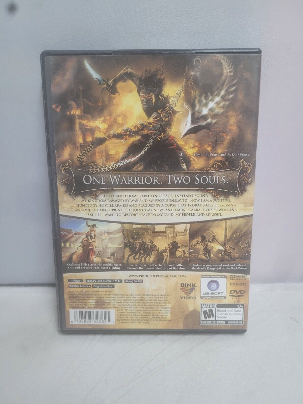 (LUP)Prince of Persia: The Two Thrones (Sony PlayStation 2, 2005)
