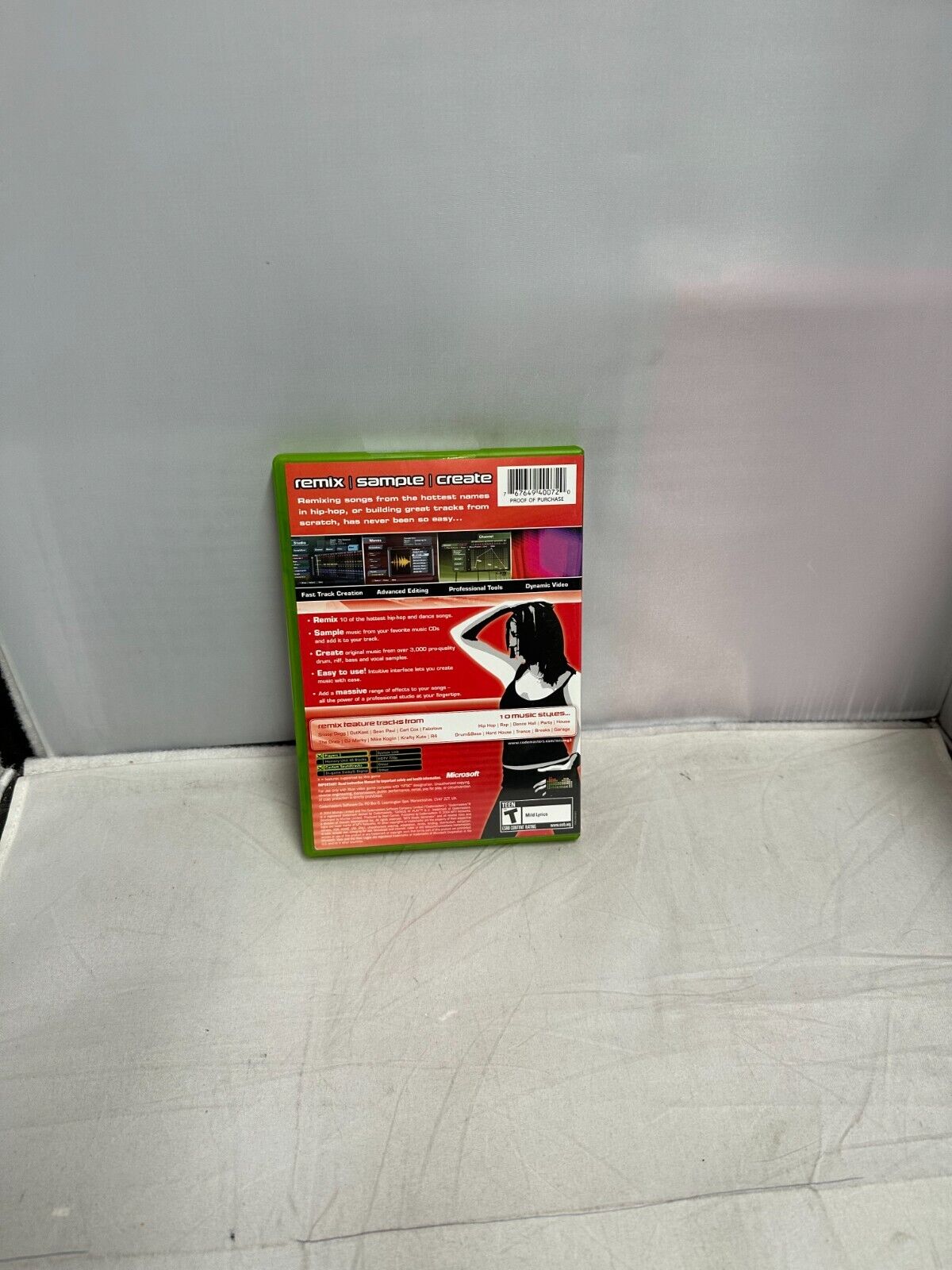 (LUP) MTV Music Generator 3: This Is The Remix (Microsoft Xbox, 2004)
