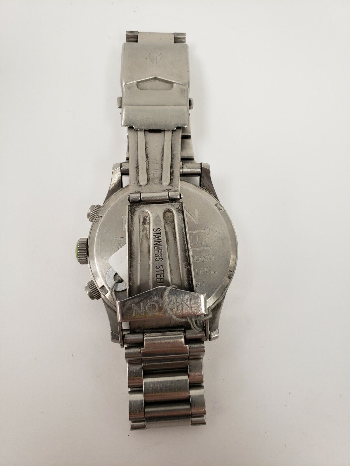 (I-6799) Montre Nixon " Never be Late " - Noir/Vert