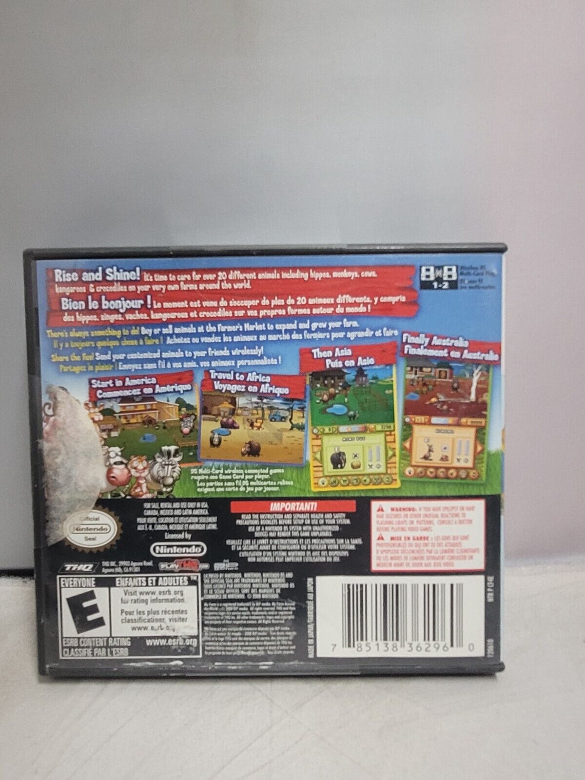 (LUP)My Farm Around the World (Nintendo DS, 2009)