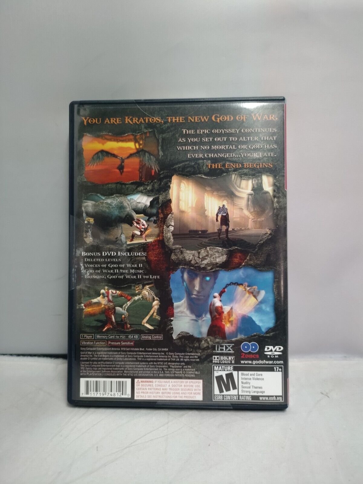 (LUP) Dieu de la guerre II (Sony PlayStation 2, 2007)