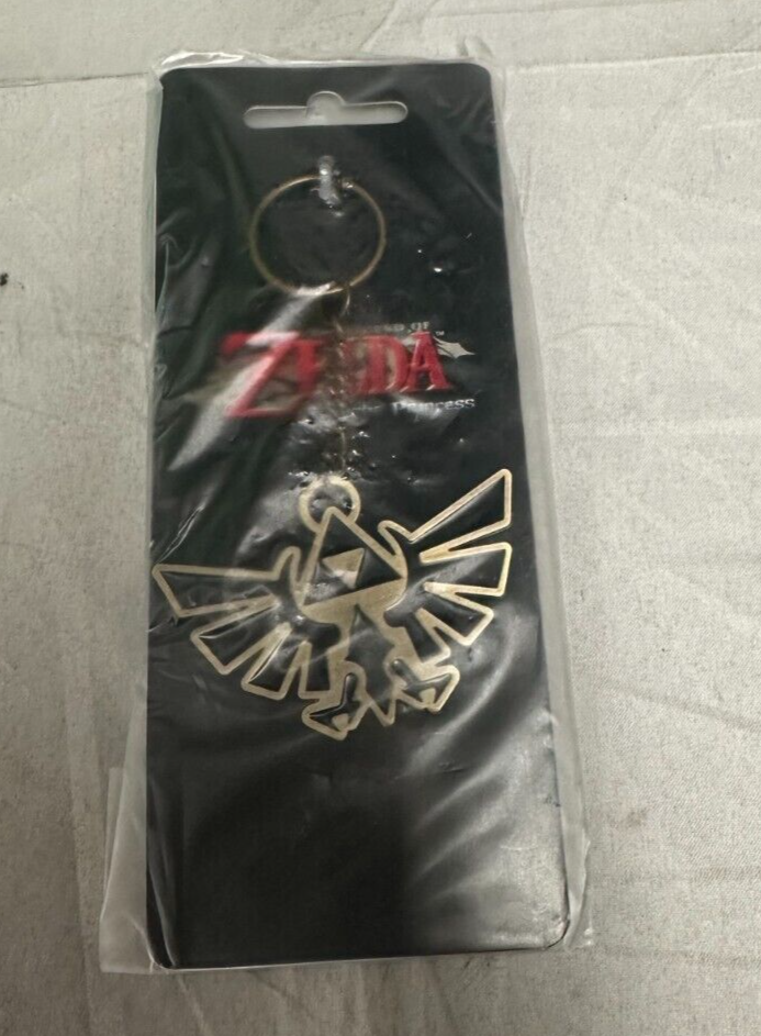 (LUP) Zelda Triforce Metal Keychain