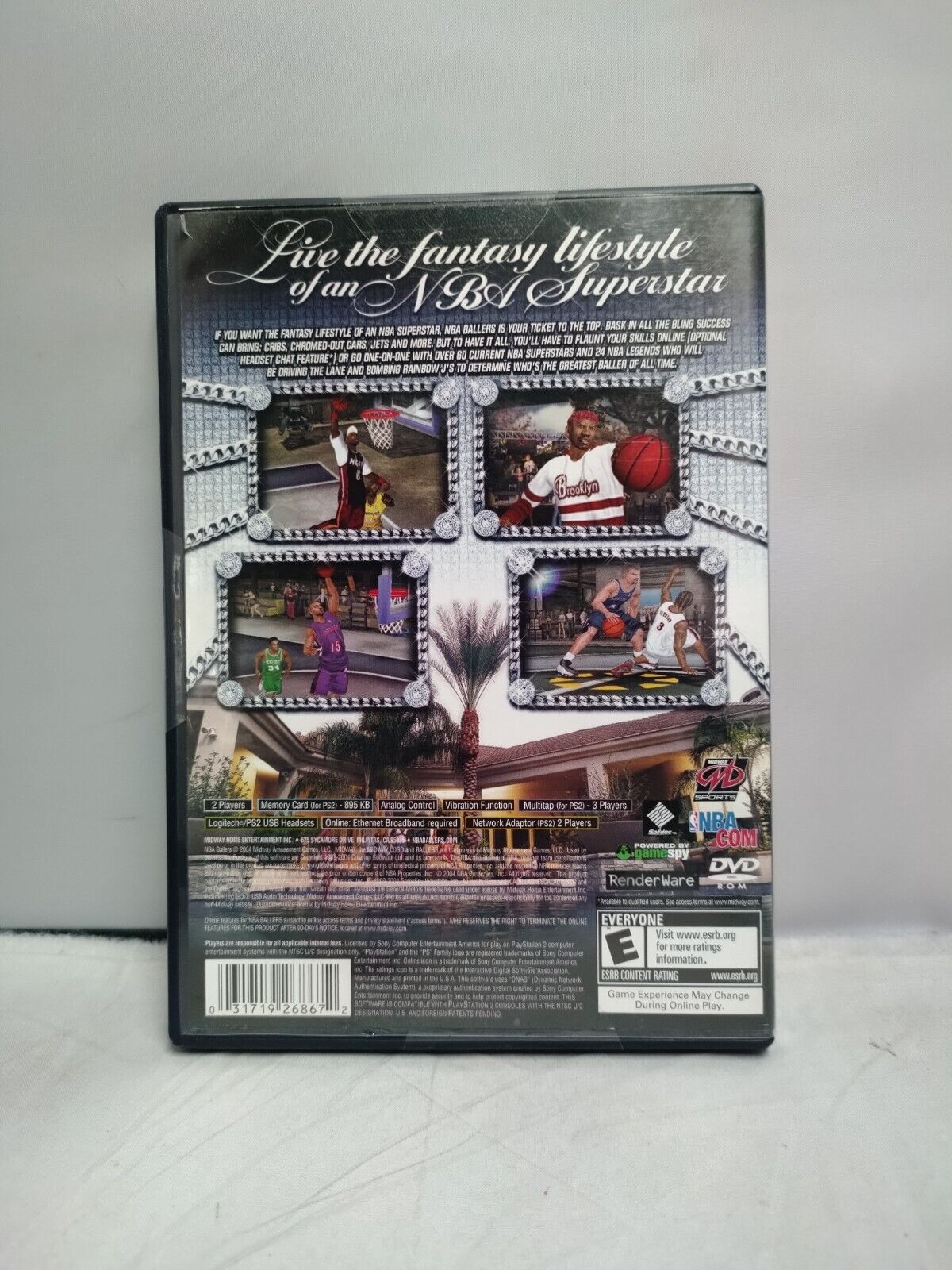 (LUP) Balleurs NBA (Sony PlayStation 2, 2004)