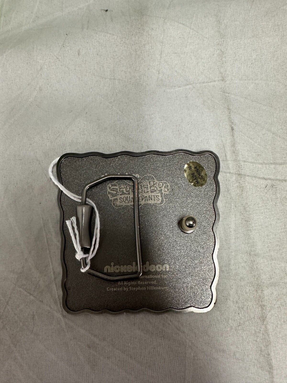 (LUP) Boucle de ceinture Bob l’éponge