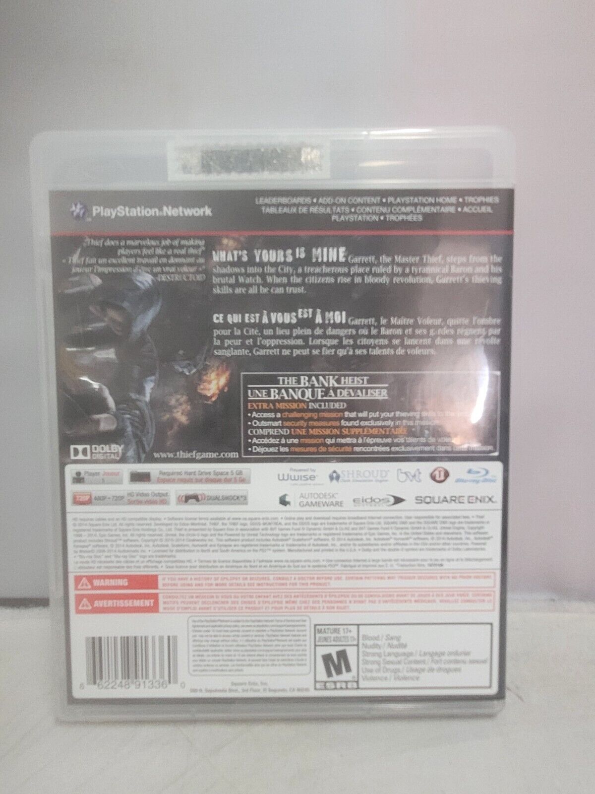 (LUP)Thief (Sony PlayStation 3, 2014)
