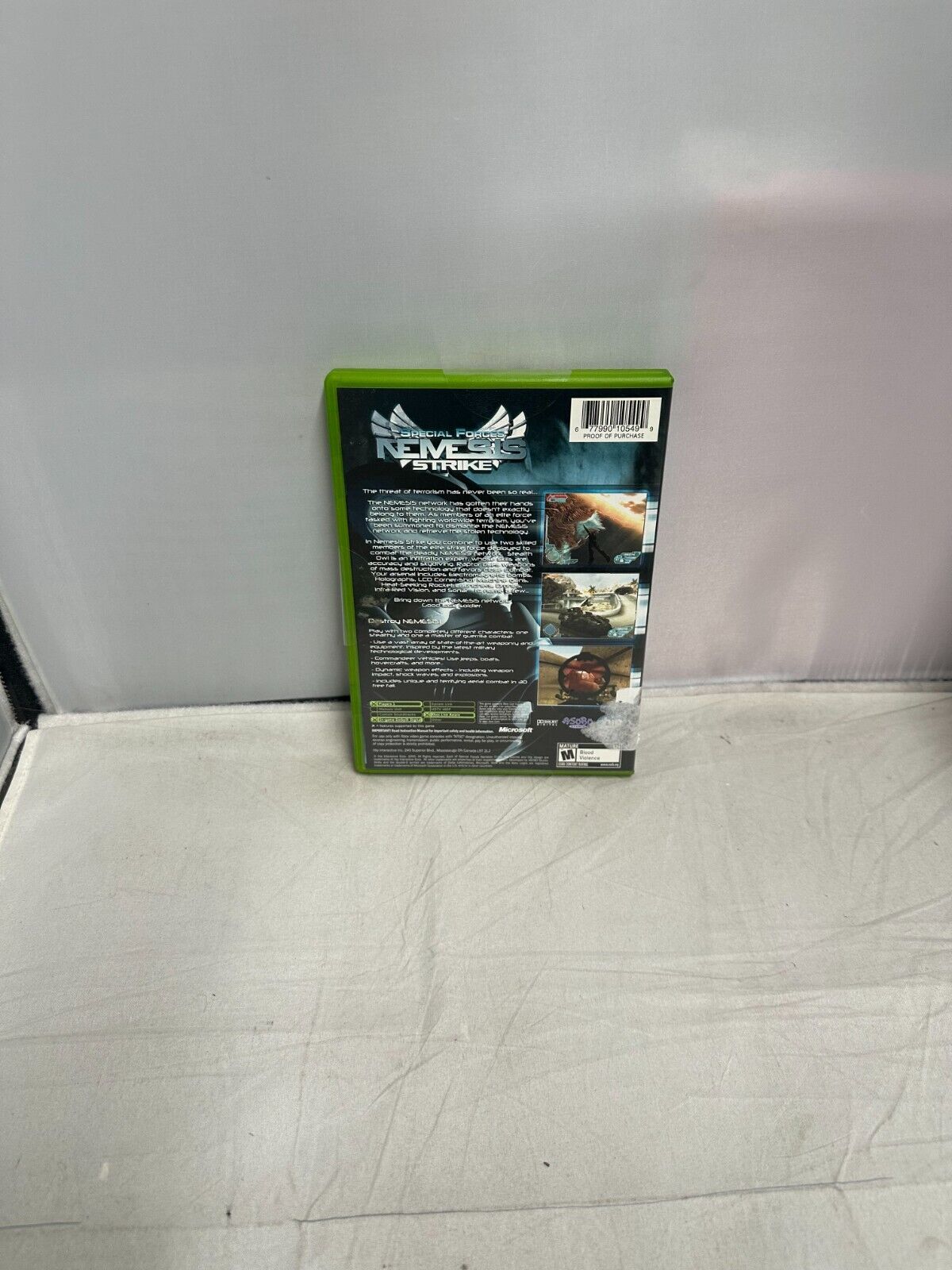 (LUP) Forces spéciales : Nemesis Strike (Microsoft Xbox, 2005)