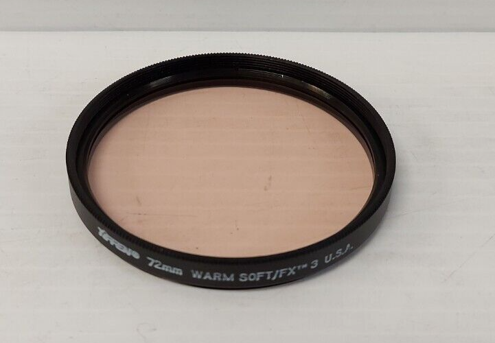 (NI-20000) Tiffen 72mm Warm Soft FX3 Lens Filter In Case