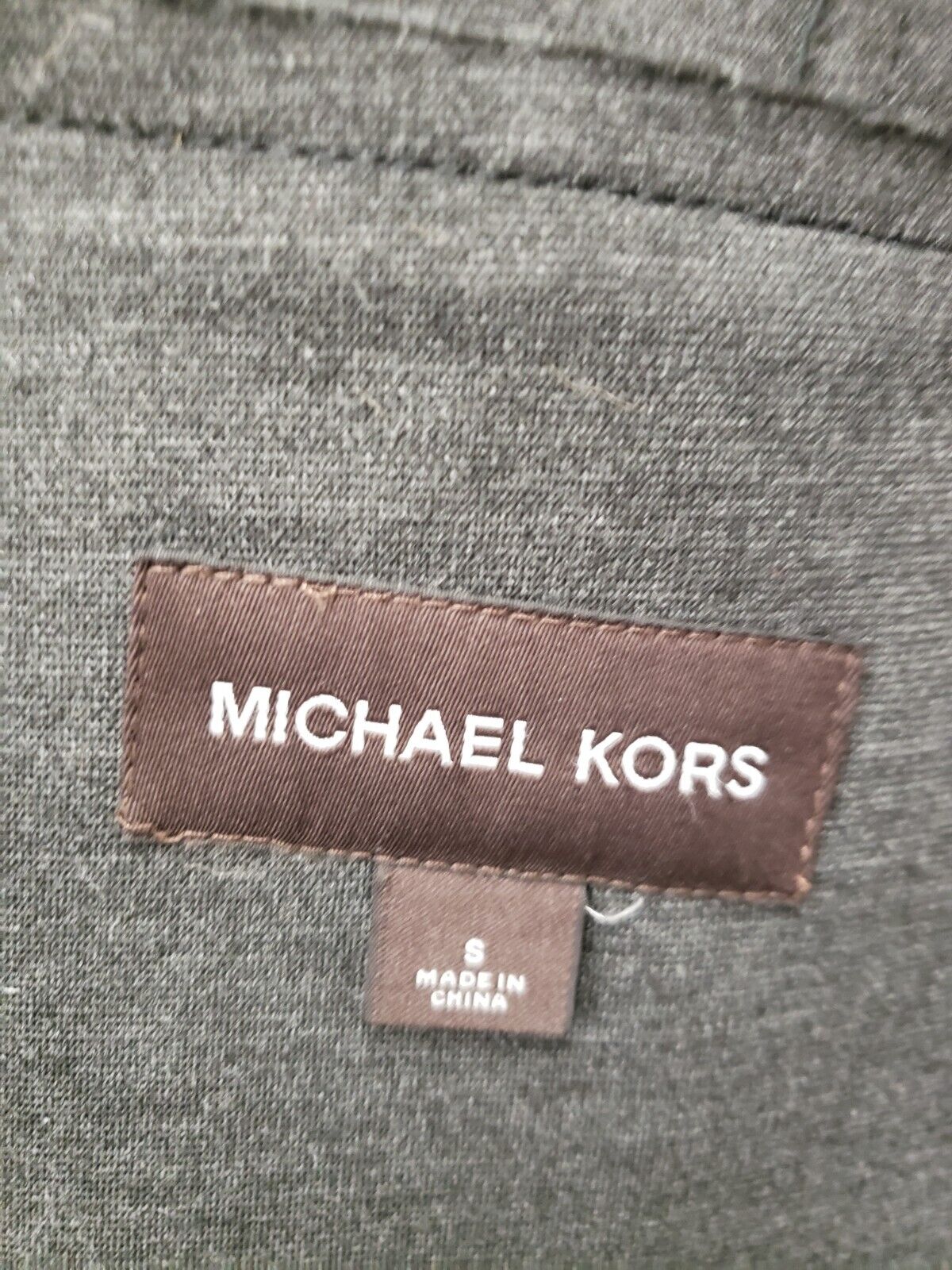 (I-32251) Veste en cuir de mouton Michael Kors - Taille Petite