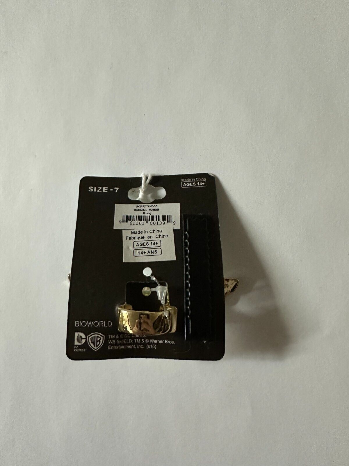 (LUP) Wonder Woman Fashion Ring