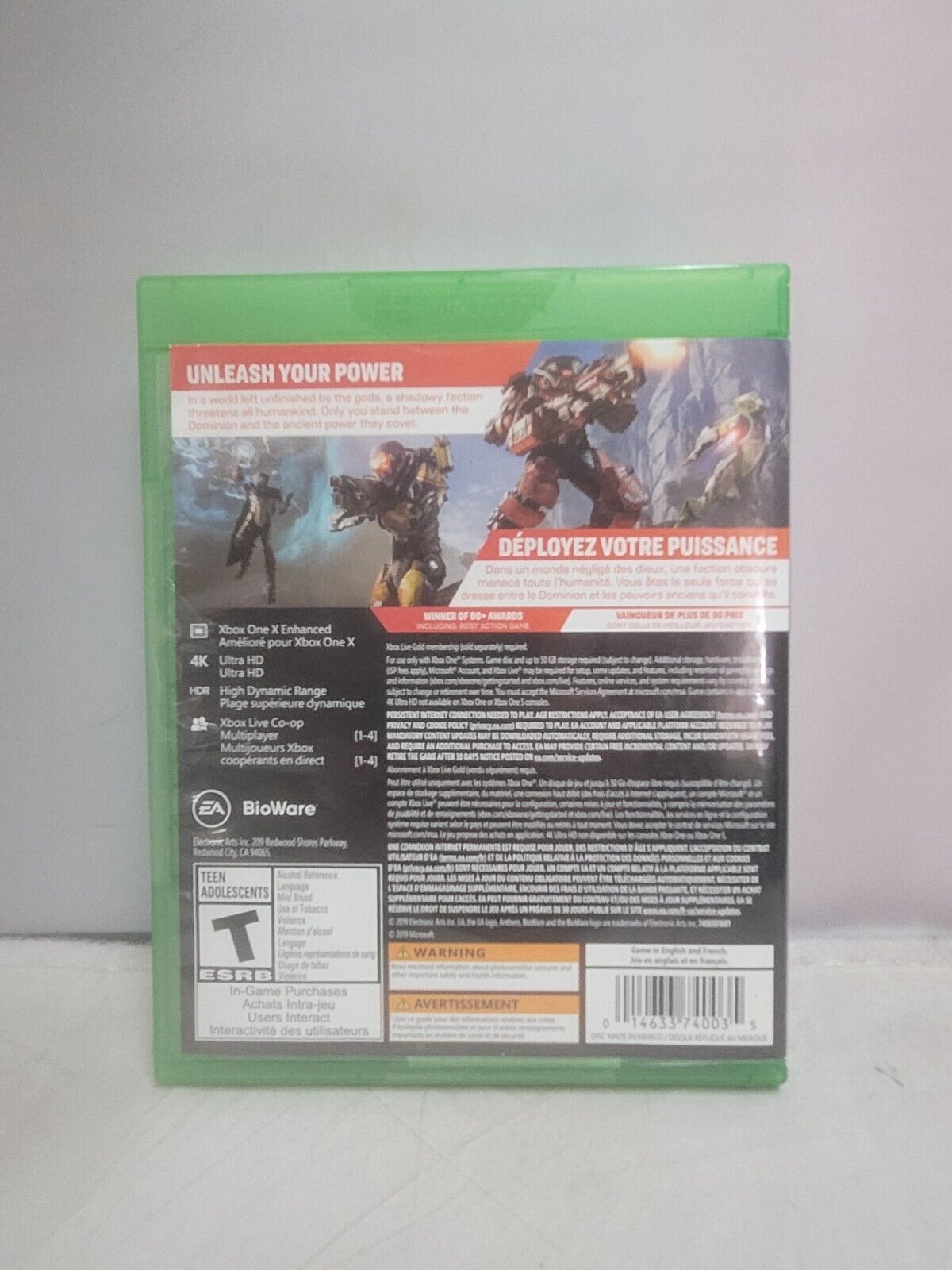 (LUP)Anthem (Microsoft Xbox One)