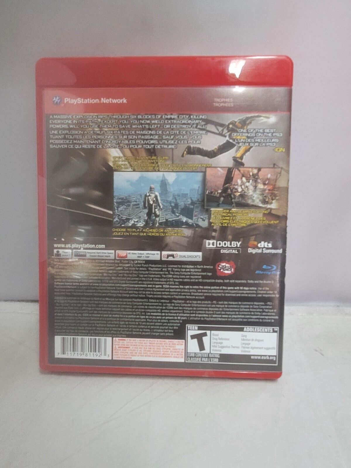(LUP)inFamous (Sony PlayStation 3, 2009)