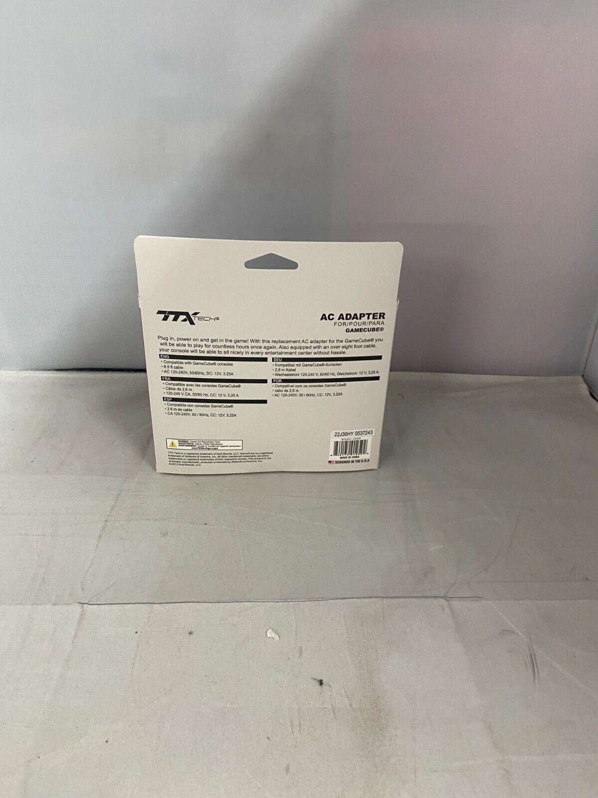 (LUP) TTX Tech AC Adapter For Nintendo Gamecube